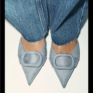 Zara Brand New 
Slingback Heels Size 8 (39)